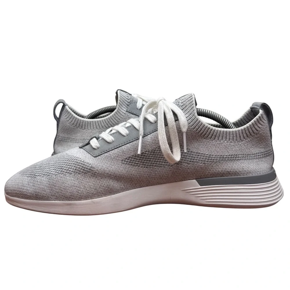 Wolf & Shepherd SwiftKnit Derby Mens Size 11 Mist Grey Knit Hybrid Sneakers